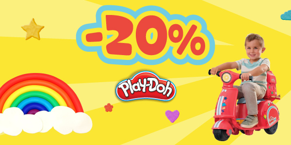 -20% ΣΕ ΟΛΑ ΤΑ PLAY-DOH!