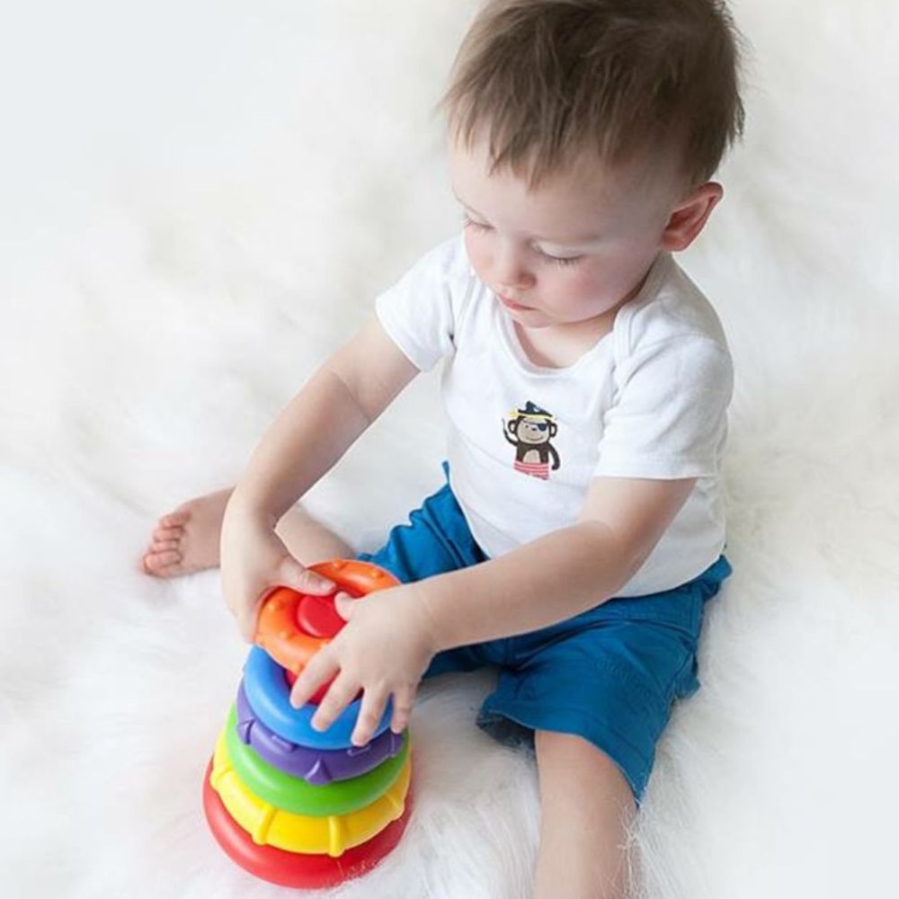 Playgro Sort and Stack Tower Πύργος με Κρίκους - Playgro
