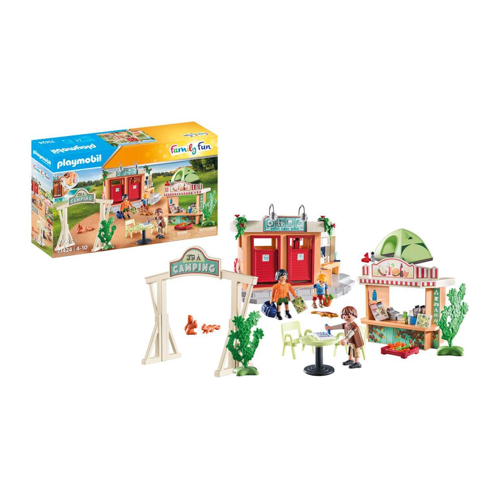 Playmobil Family Fun Οργανωμένο Camping 71424 - Playmobil, Playmobil Family Fun
