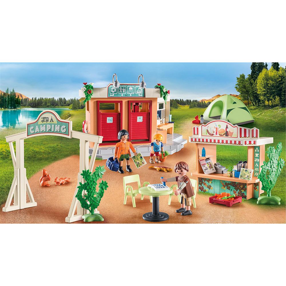 Playmobil Family Fun Οργανωμένο Camping 71424 - Playmobil, Playmobil Family Fun
