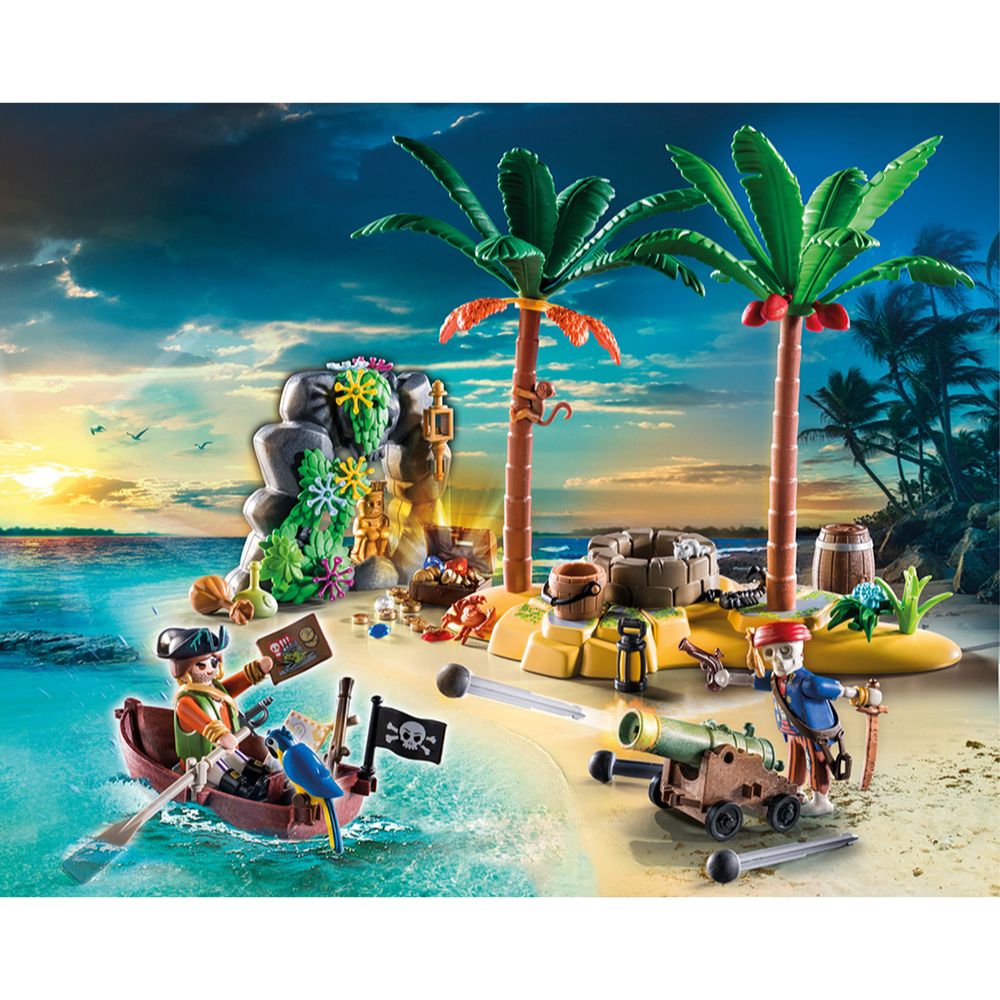 Playmobil Pirates Πειρατές Πειρατικό Νησί Θησαυρού 70962 - Playmobil, Playmobil Pirates
