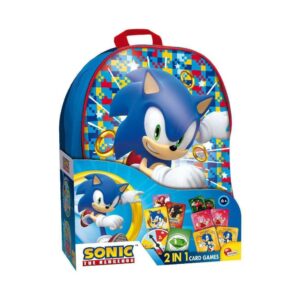 Lisciani Sonic The Hedgehog Συλλογή Παιχνιδιών με Κάρτες σε Σακίδιο 104536 - LISCIANI