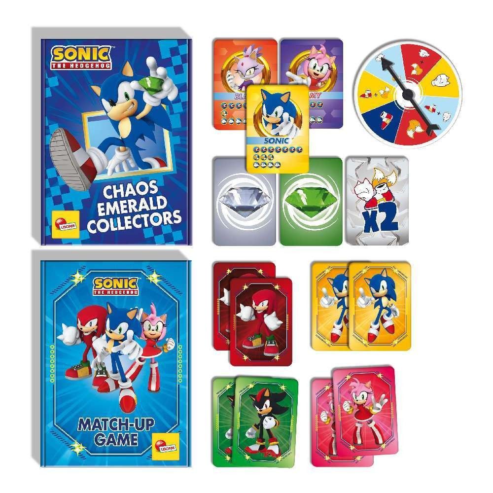 Lisciani Sonic The Hedgehog Συλλογή Παιχνιδιών με Κάρτες σε Σακίδιο 104536 - LISCIANI