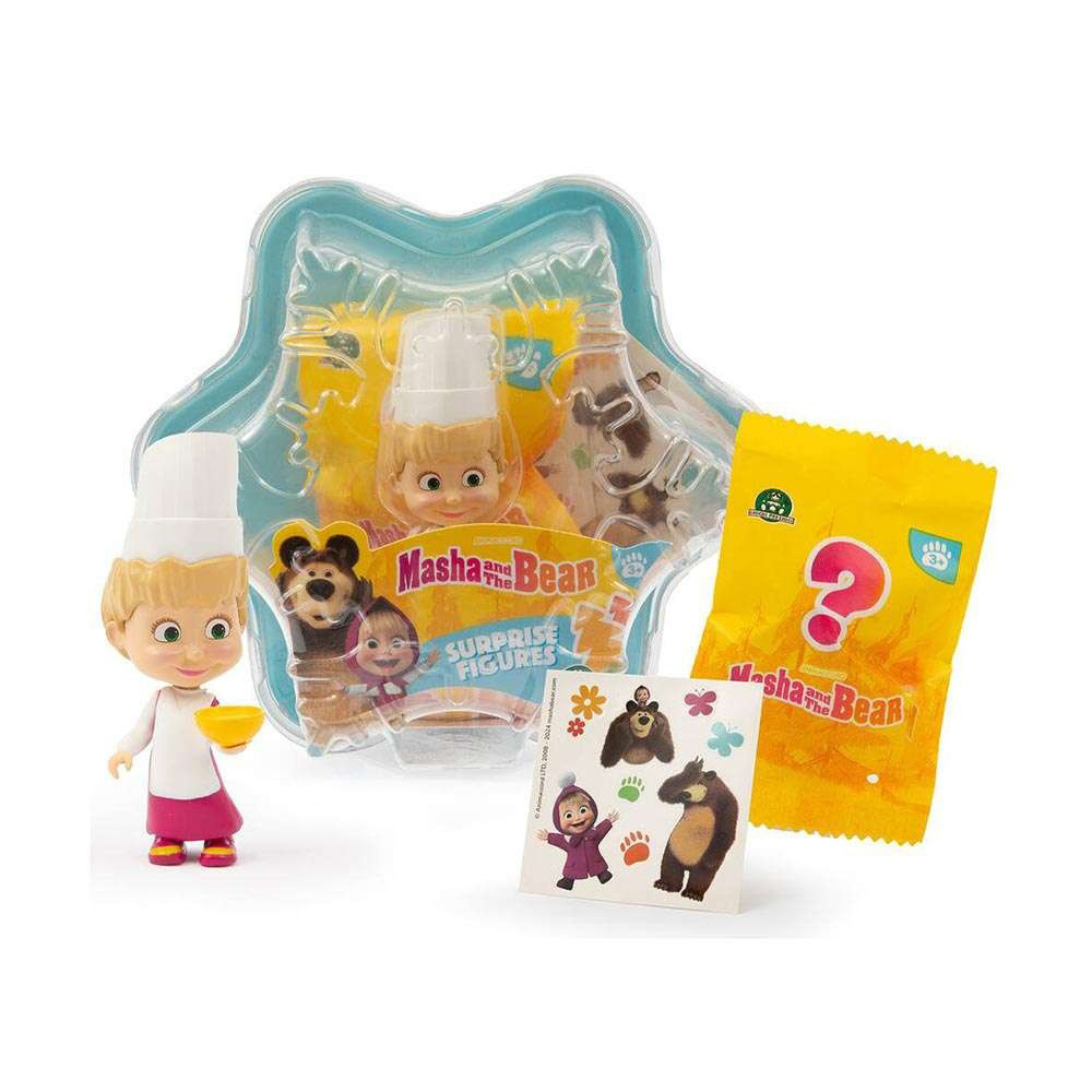 Giochi Preziosi Masha & The Bear Φιγούρες Έκπληξη S2 MHA29000 (8 Σχέδια) - Giochi Preziosi