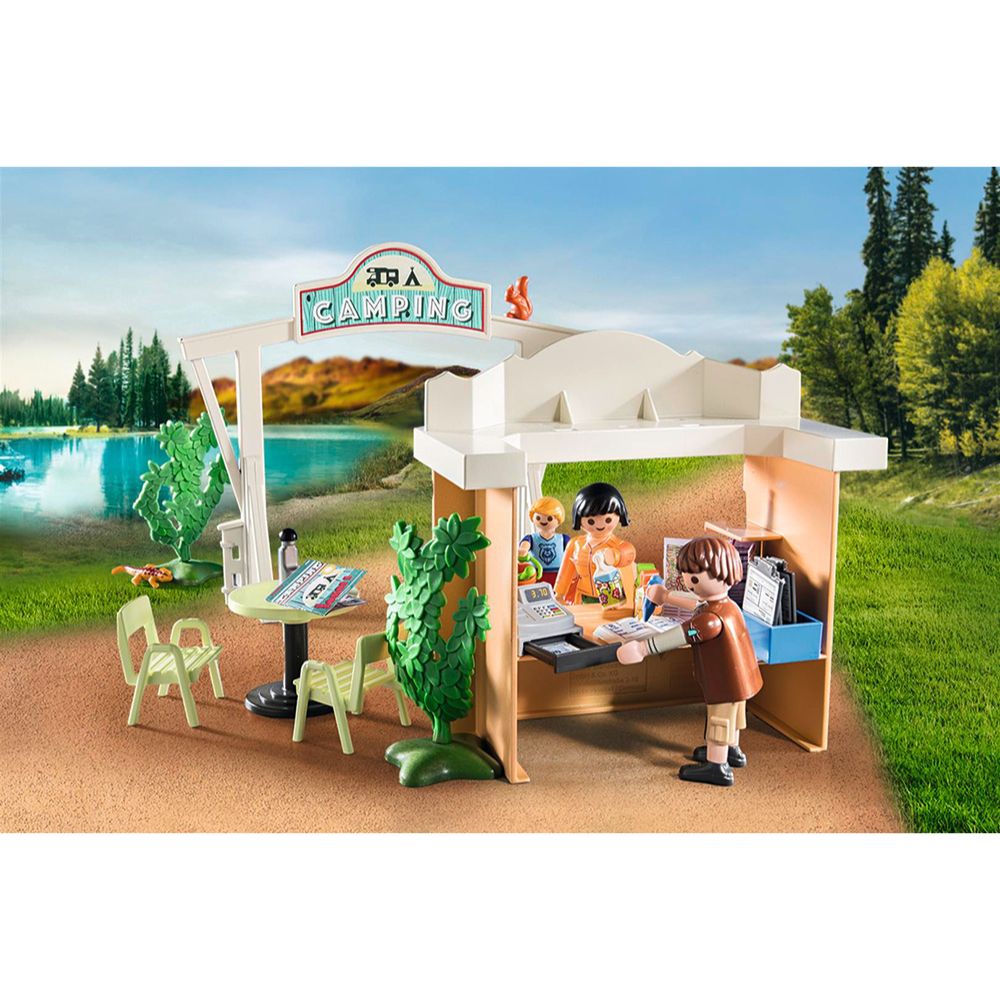 Playmobil Family Fun Οργανωμένο Camping 71424 - Playmobil, Playmobil Family Fun