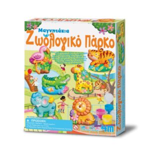 4M Ζωολογικό Πάρκο Μαγνητάκια/Καρφίτσες-Κατασκευή 4M0527-04753 - 4M