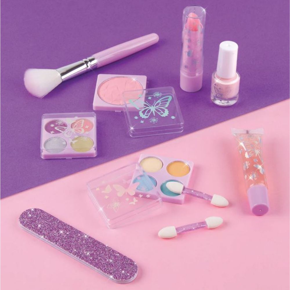 Make It Real Deluxe Light Up Mirrored Vanity And Cosmetic Set 2532 - Make it Real