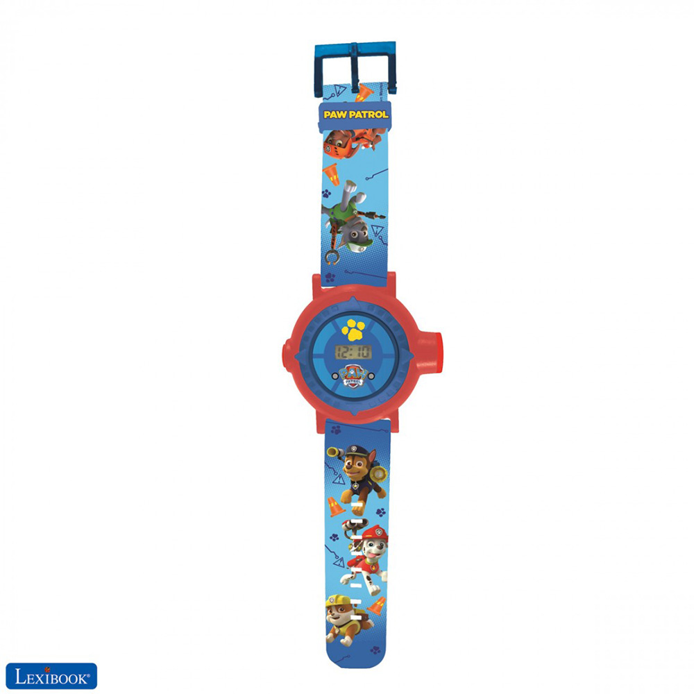 Lexibook Ψηφιακό Ρολόι Paw Patrol Προτζέκτορας με 20 εικόνες DMW050PA - Lexibook