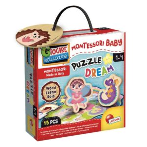 Lisciani Παίζουμε & Μαθαίνουμε Montessori Wood Puzzle Dream 96862 - LISCIANI