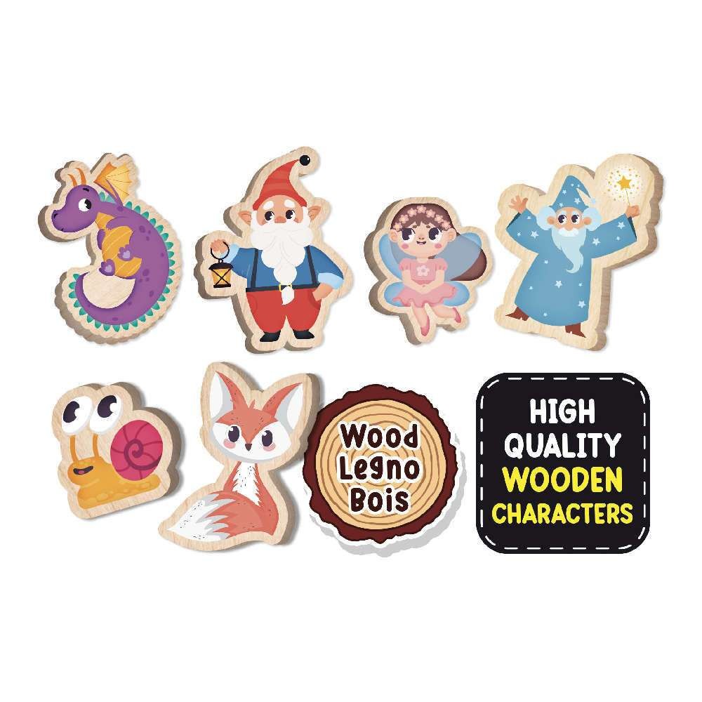 Lisciani Παίζουμε & Μαθαίνουμε Montessori Wood Puzzle Dream 96862 - LISCIANI