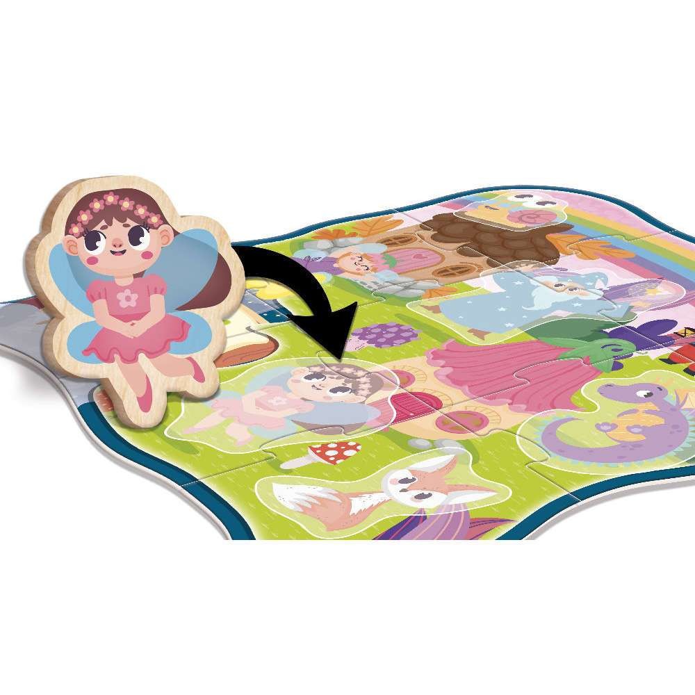 Lisciani Παίζουμε & Μαθαίνουμε Montessori Wood Puzzle Dream 96862 - LISCIANI
