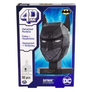 Spin Master 4D Build DC: Batman - Mask 3D Puzzle Model Kit 6070176 - Spin Master