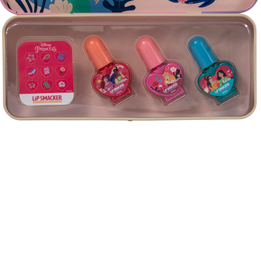Markwins Lip Smacker Σετ βερνίκια νυχιών Disney Princess Nail Polish Tin 1510677E - Markwins