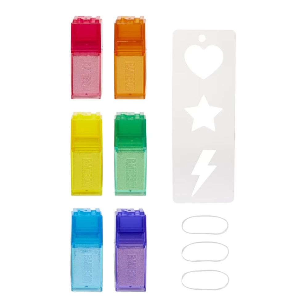 Rainbow High Κούκλα Σετ Ζωγραφίζω Tie Dye Μωβ Μάτια 507581EUC - Rainbow High