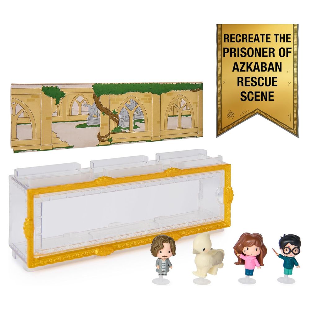 Spin Master Harry Potter: Micro Magical Moments - Sirius Black/Buckbeak/Hermine Granger/Harry Potter Figure Set 6069429 - Spin Master
