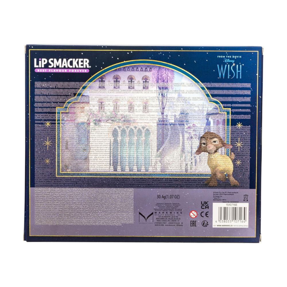 Markwins Lip Smacker Παιδικό Μακιγιάζ Παλέτα Ομορφιάς Disney Wish Beauty Palette 1510716E - Markwins