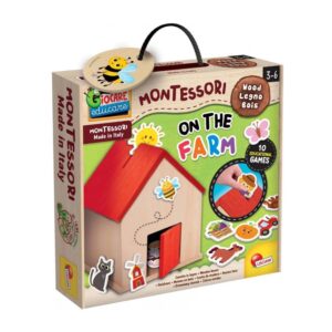 Lisciani Επιτραπέζιο Montessori Baby Wood In The Farm 105403 - LISCIANI