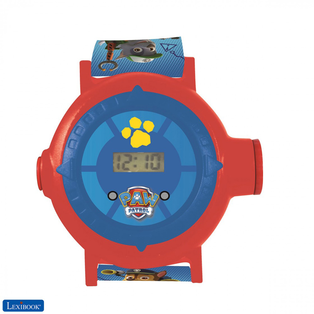Lexibook Ψηφιακό Ρολόι Paw Patrol Προτζέκτορας με 20 εικόνες DMW050PA - Lexibook