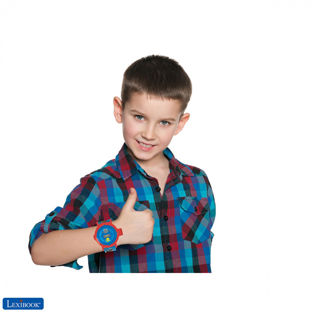 Lexibook Ψηφιακό Ρολόι Paw Patrol Προτζέκτορας με 20 εικόνες DMW050PA - Lexibook