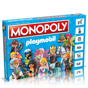 Winning Moves Επιτραπέζιο Παιχνίδι Monopoly-Playmobil (Αγγλική Γλώσσα) WM03715-EN1 - Monopoly
