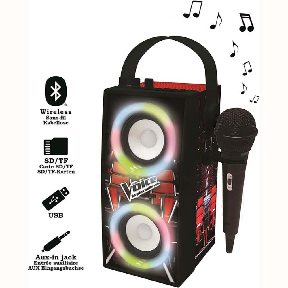 Lexibook Karaoke με Ενσύρματo Μικρόφωνo Voice 25.BTP180TV - Lexibook