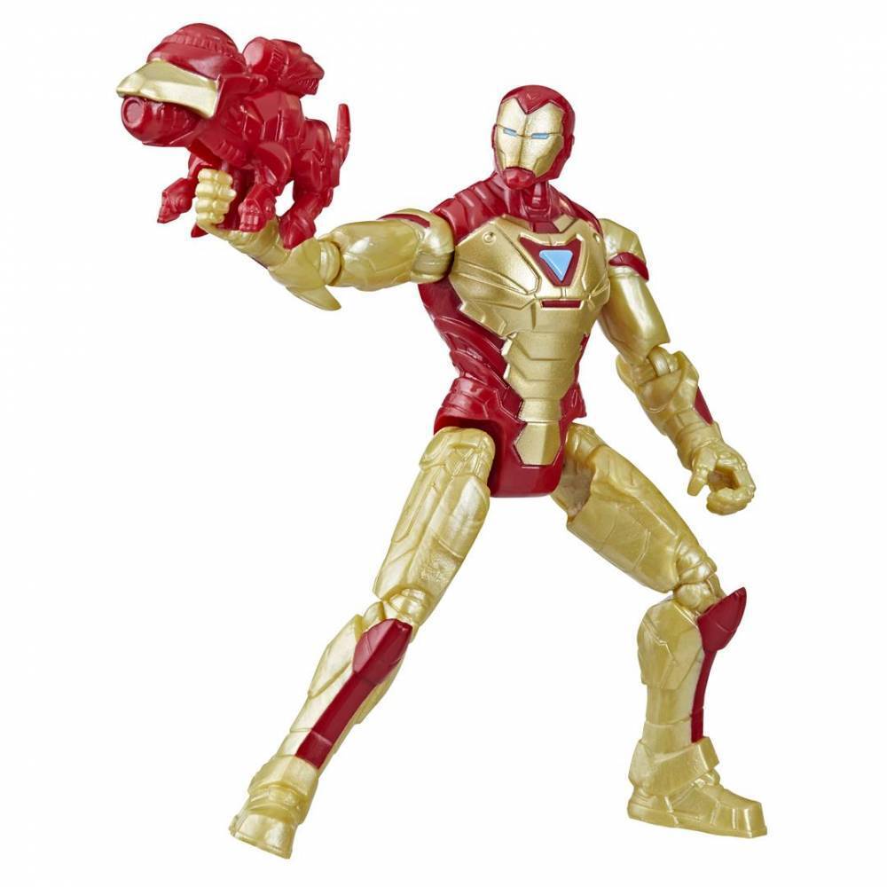 Hasbro Marvel Avengers Mechasaurus Mech Strike 3.0 Φιγούρες Δράσης 10cm F6592 (2 Σχέδια) - Hasbro
