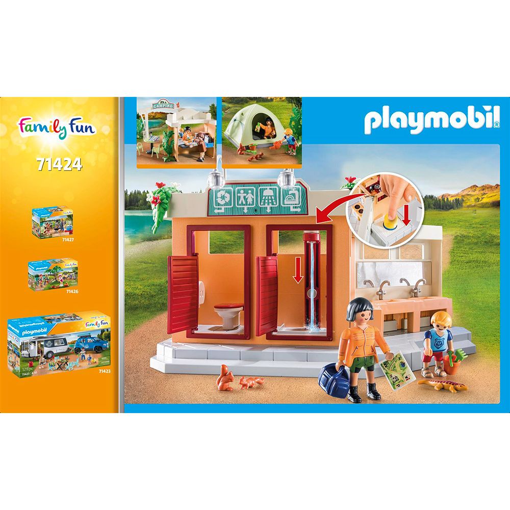 Playmobil Family Fun Οργανωμένο Camping 71424 - Playmobil, Playmobil Family Fun