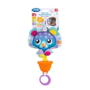 Playgro Κρεμαστό Μουσικό Αρκουδάκι Polar Pals Musical Pullstring Bear - Playgro