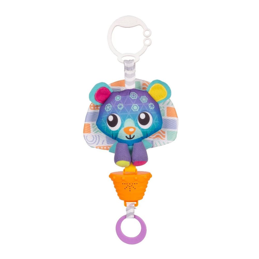 Playgro Κρεμαστό Μουσικό Αρκουδάκι Polar Pals Musical Pullstring Bear - Playgro