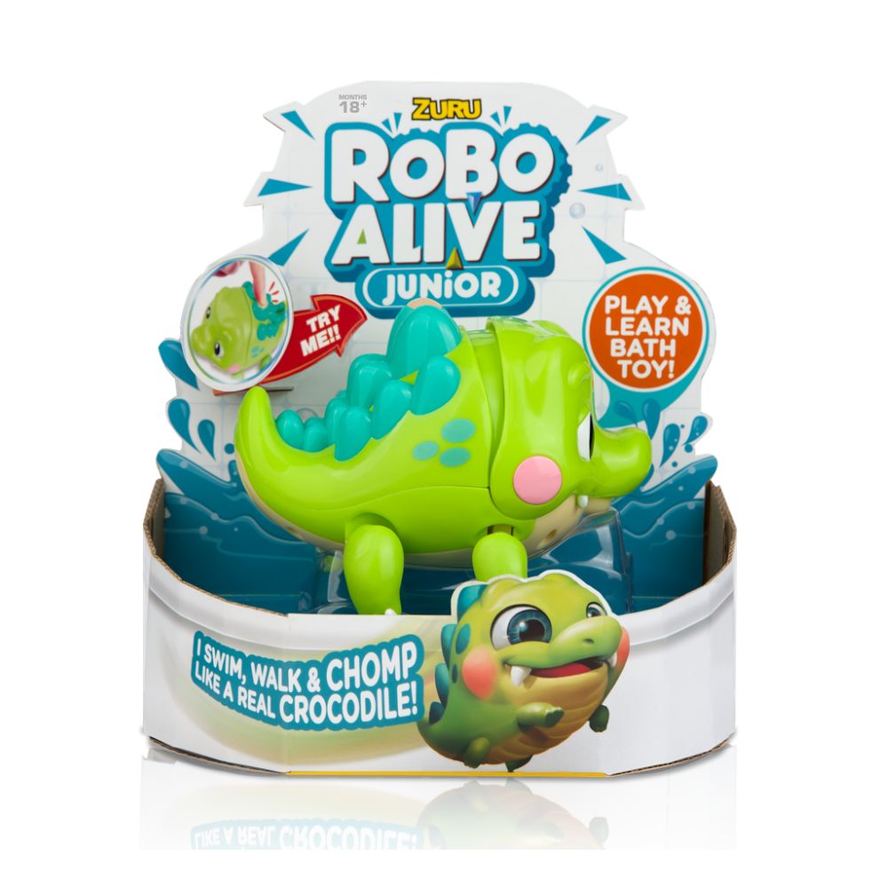 Zuru Robo Alive Παιχνίδι Μπάνιου Junior Crocodile 11825252 - ROBO ALIVE