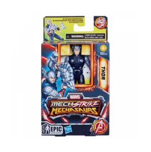 Hasbro Marvel Avengers Mechasaurus Mech Strike 3.0 Φιγούρες Δράσης 10cm F6592 (2 Σχέδια) - Hasbro