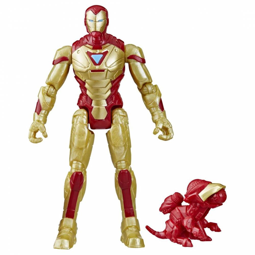 Hasbro Marvel Avengers Mechasaurus Mech Strike 3.0 Φιγούρες Δράσης 10cm F6592 (2 Σχέδια) - Hasbro