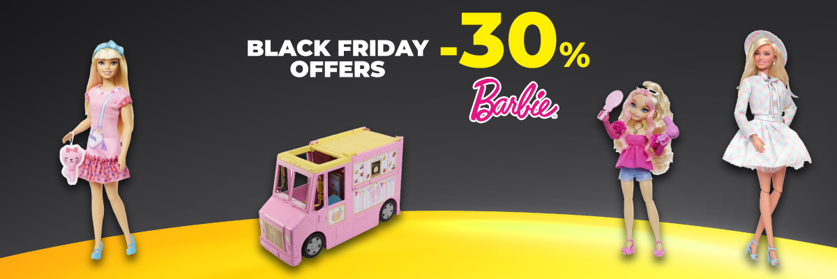 Barbie Μini Φορέματα 3 Σχέδια T7580